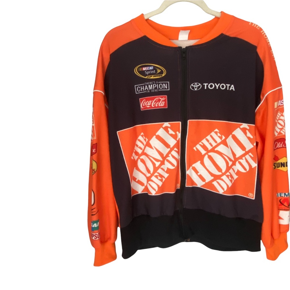 COPY - JC Fashion NASCAR Home Depot Lightweight Jacket Sz M